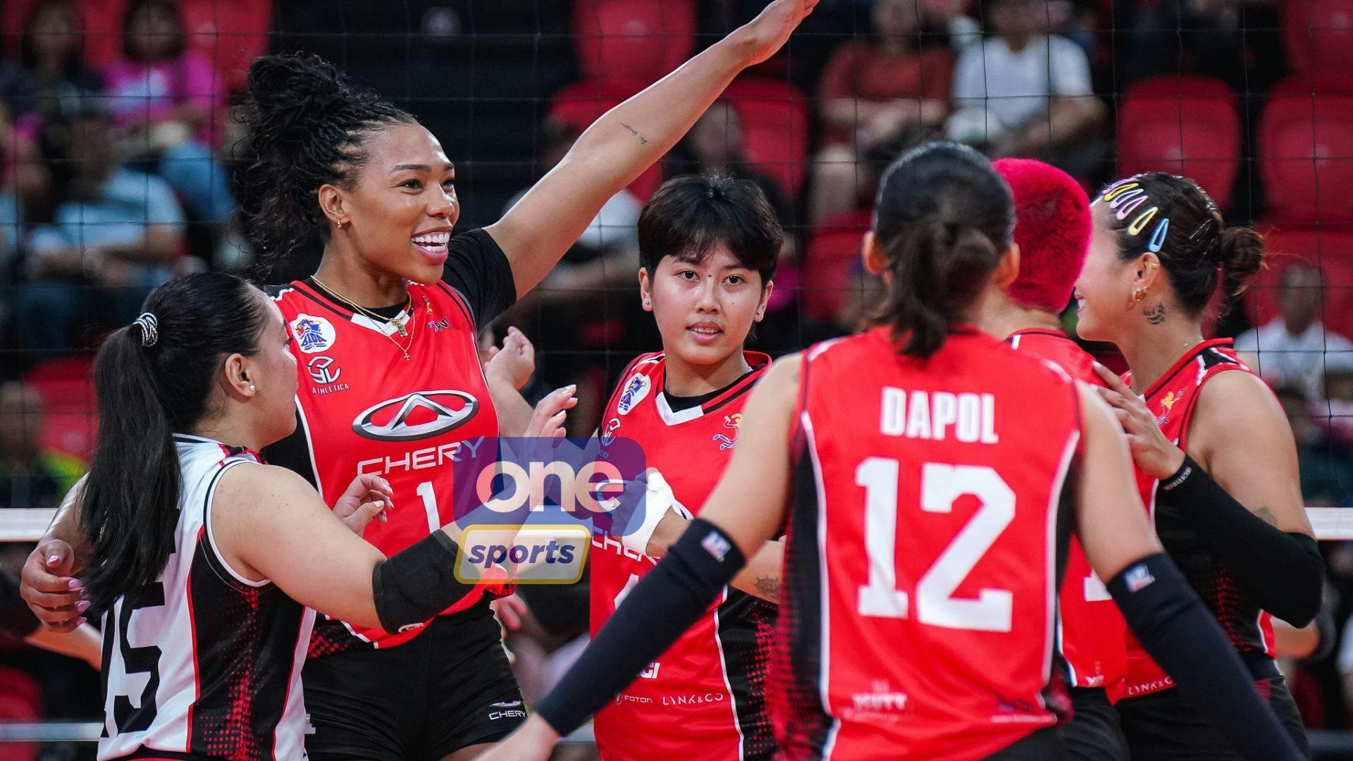 PVL: Khat Bell, Chery Tiggo grab second-straight win with demolition of Nxled in Reinforced Conference